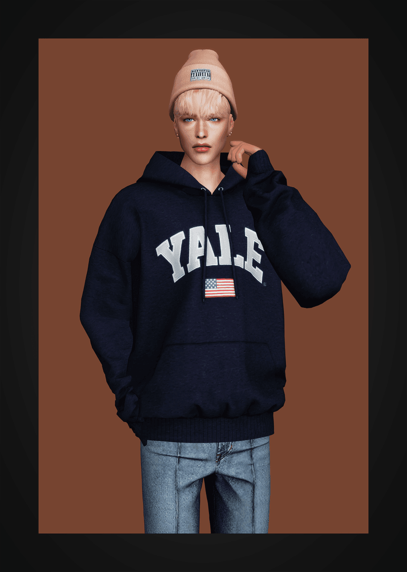 Галерея мода Худи Basic Hoodie #1